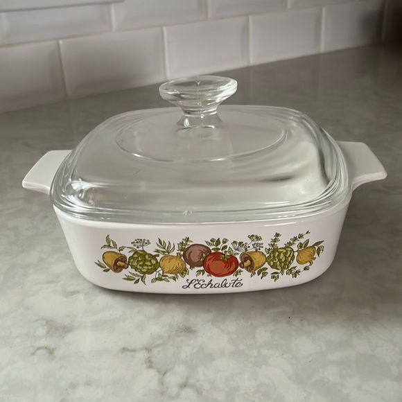Corningware Kitchen Corningware Spice Of Life Quart L Echalote Lidded Casserole Casserole